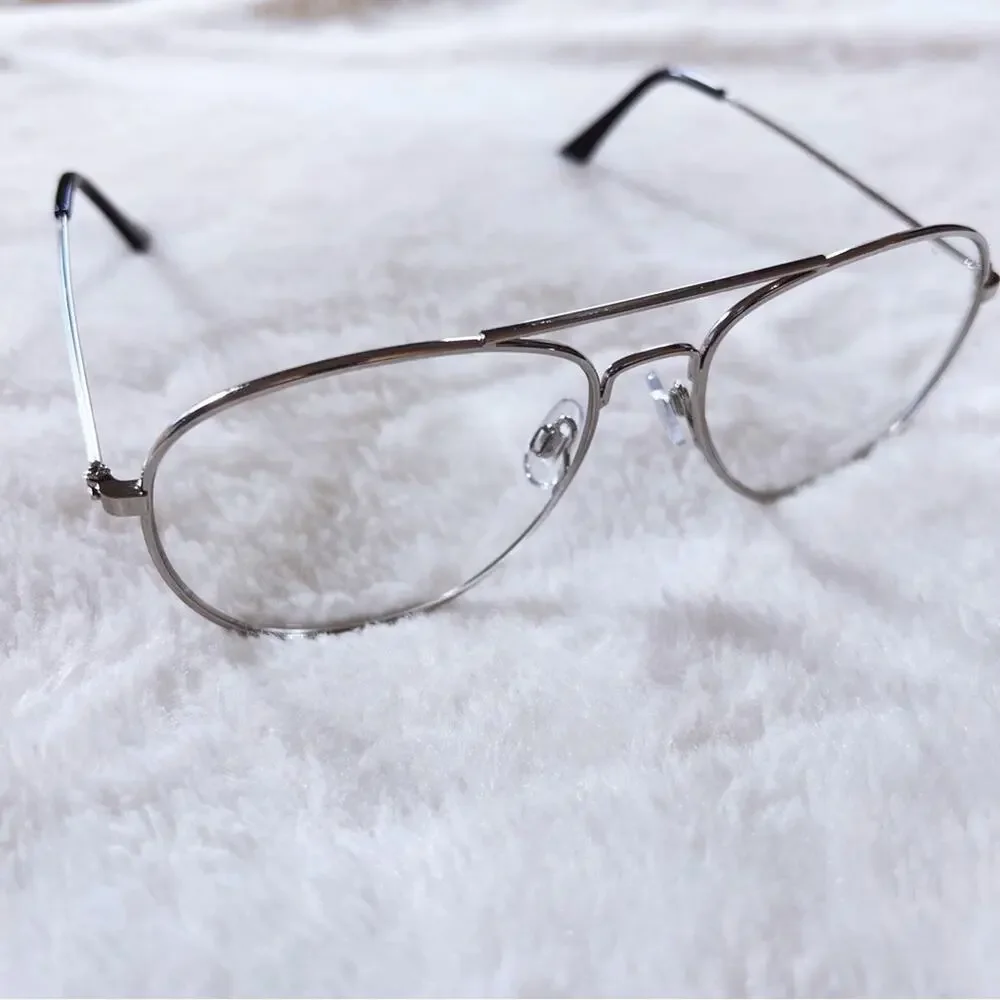 Noelle Silver Blue Light Glasses